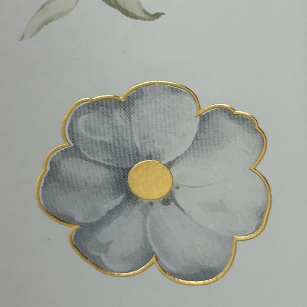 12 Month Planner 2026 With God Anything is PossibleTrimmed in Gold / Flower